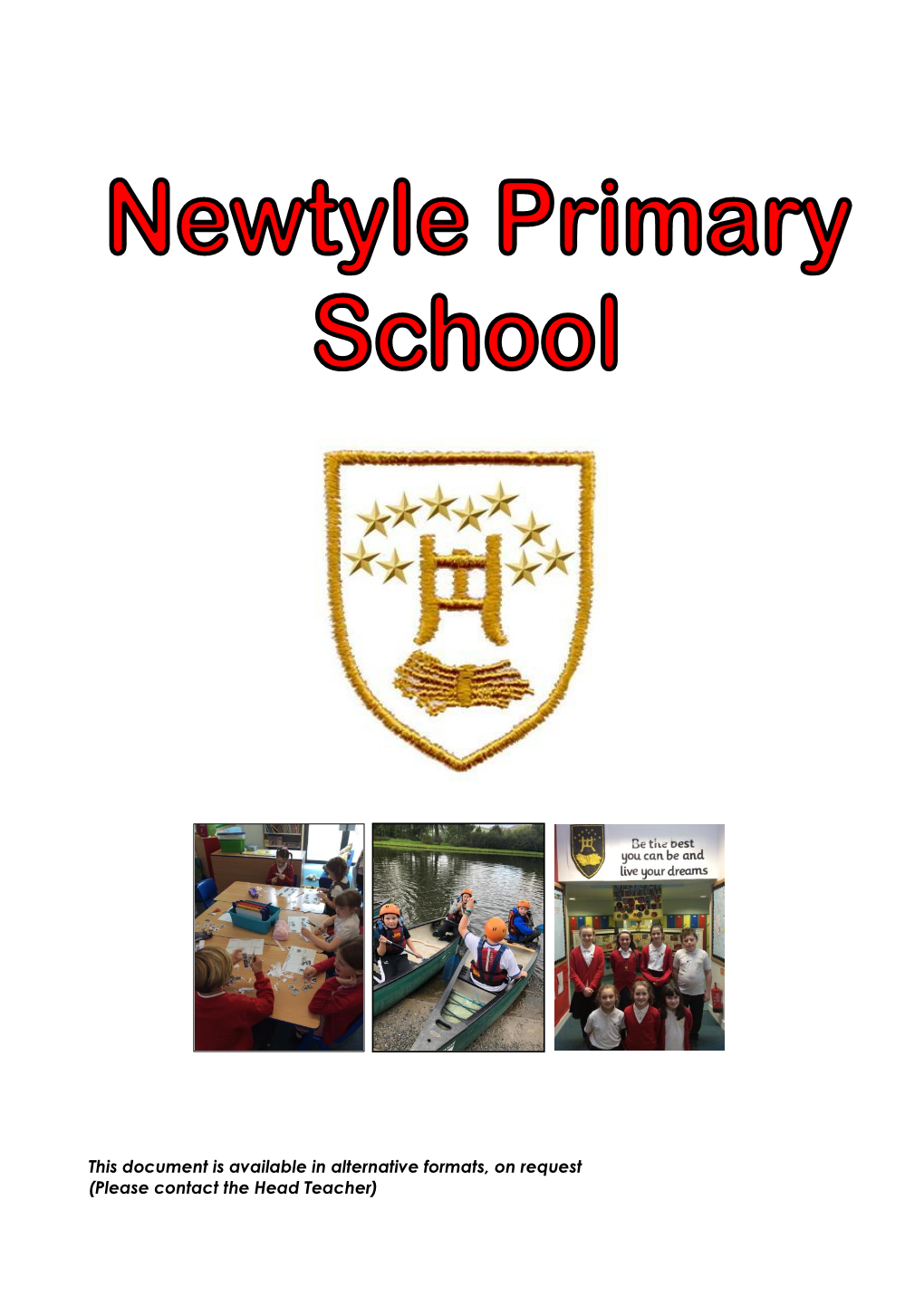 Newtyle Primary School Handbook