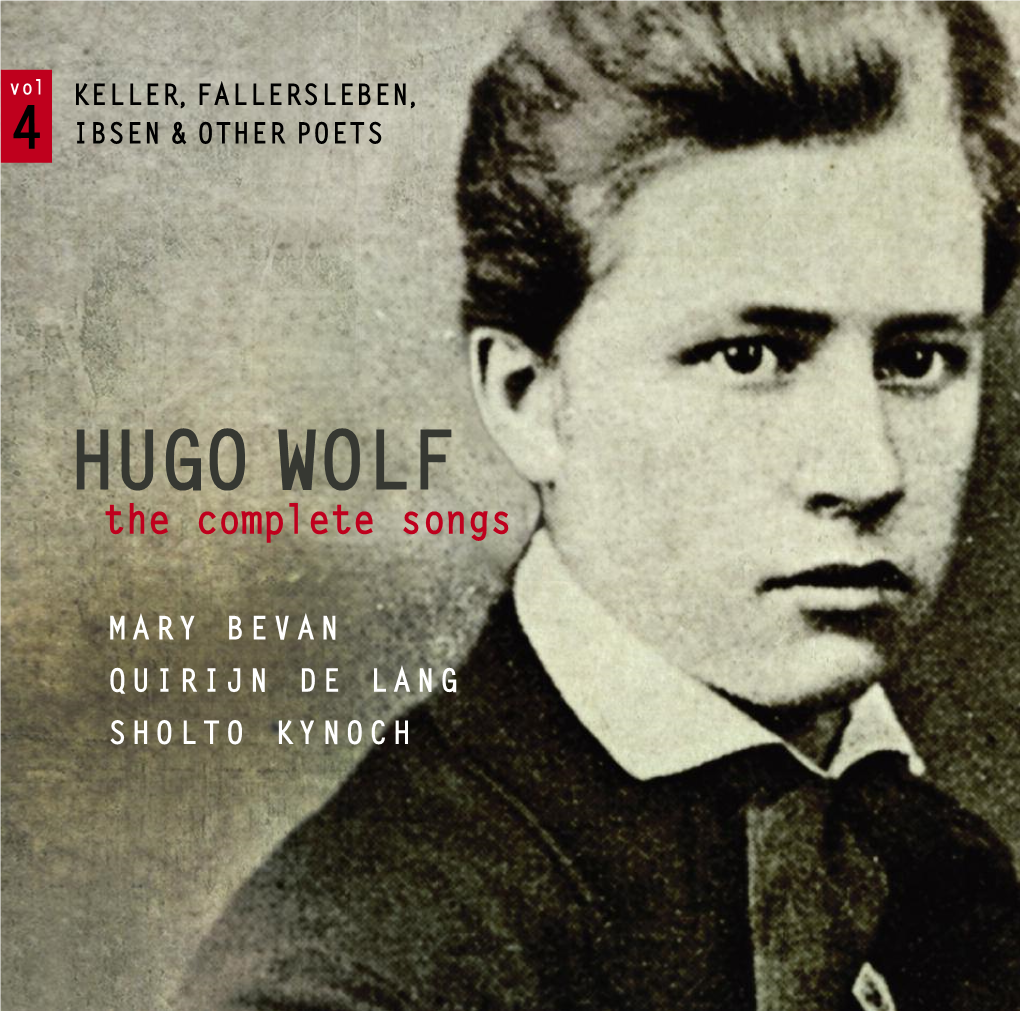 HUGO WOLF the Complete Songs