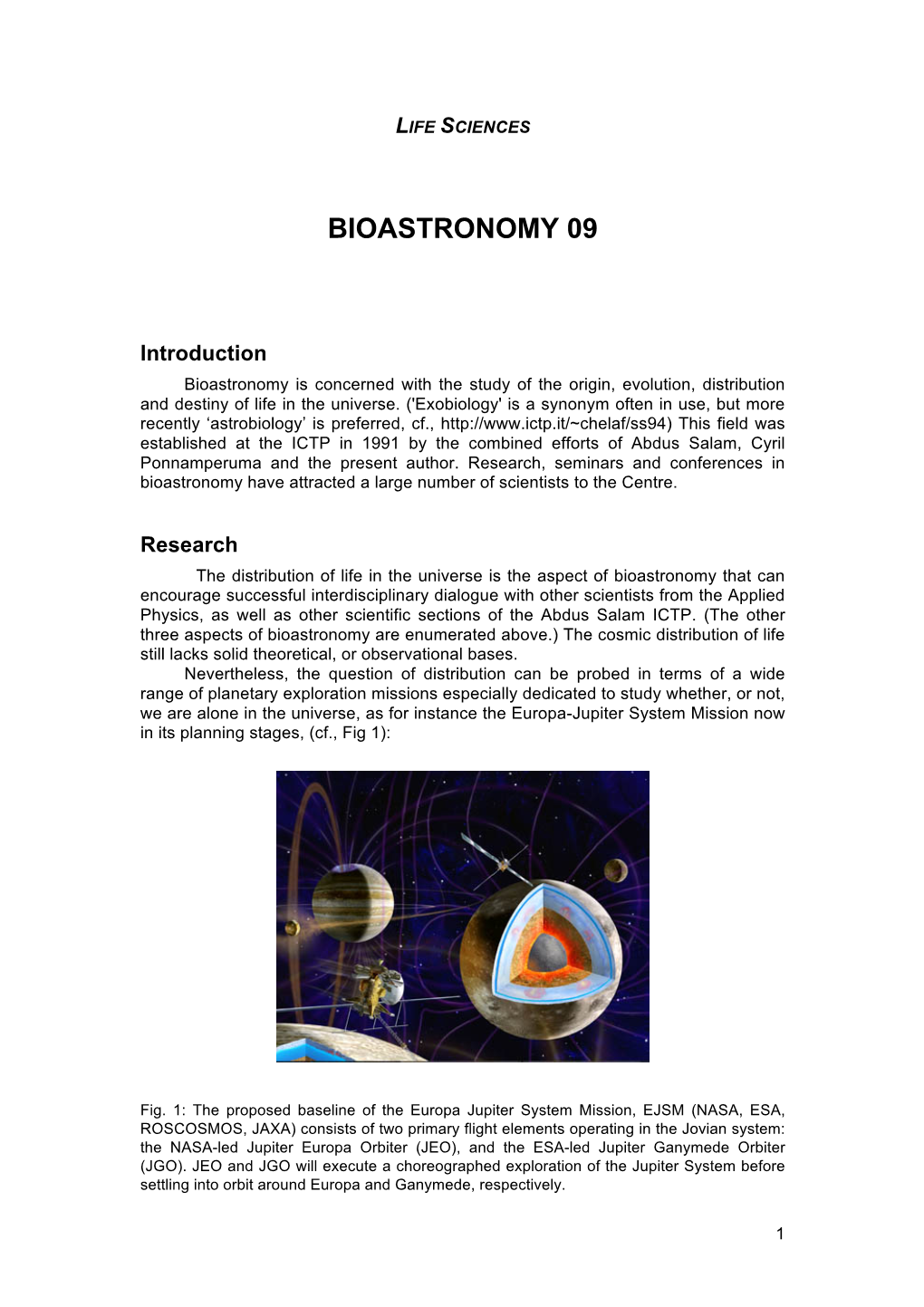 Bioastronomy 09