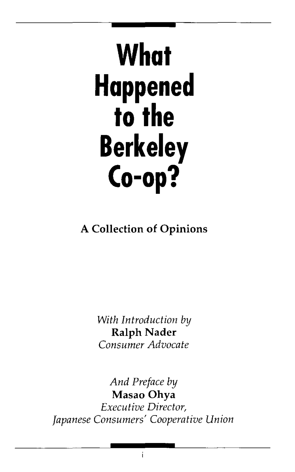 What Happened to the Berkeley Co-Op?