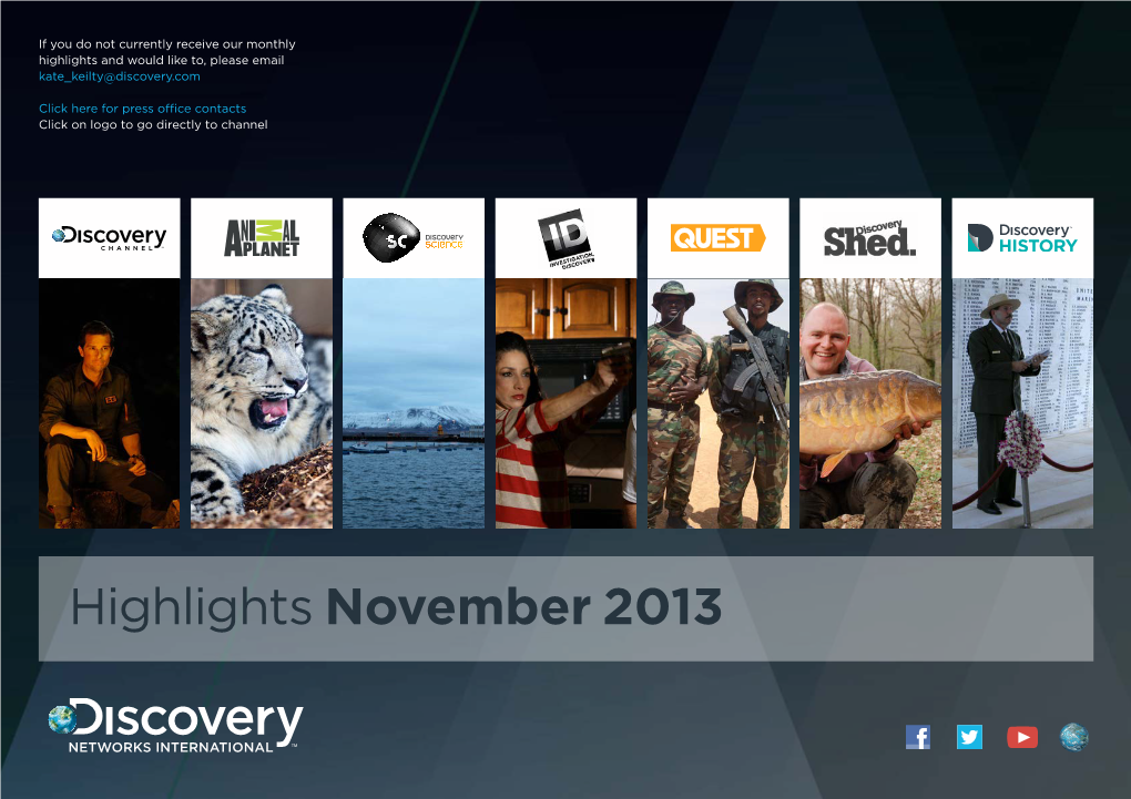 November Highlights 2013