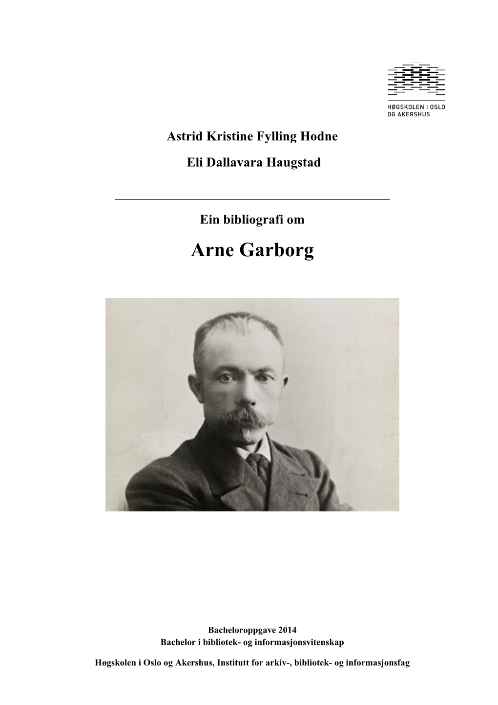 Arne Garborg