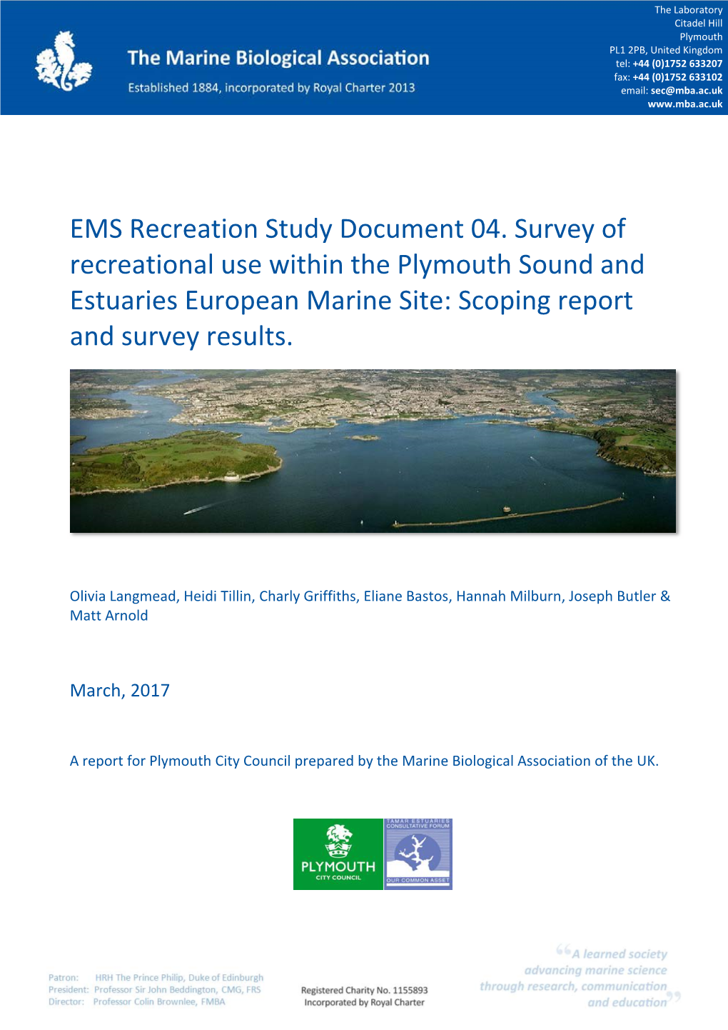 EMS Recreation Study Document 04
