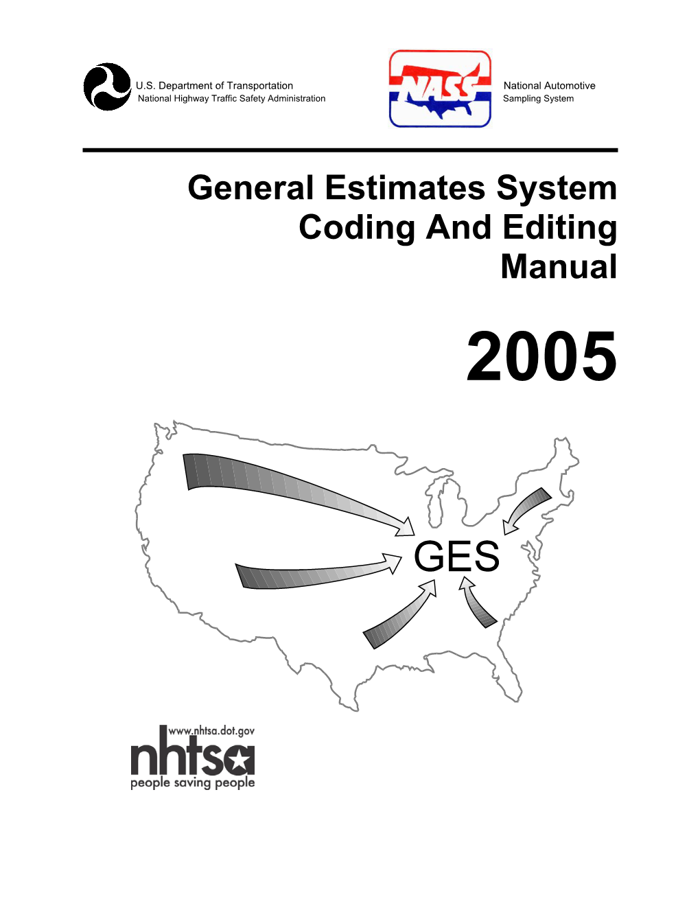 General Estimates System Coding and Editing Manual 2005
