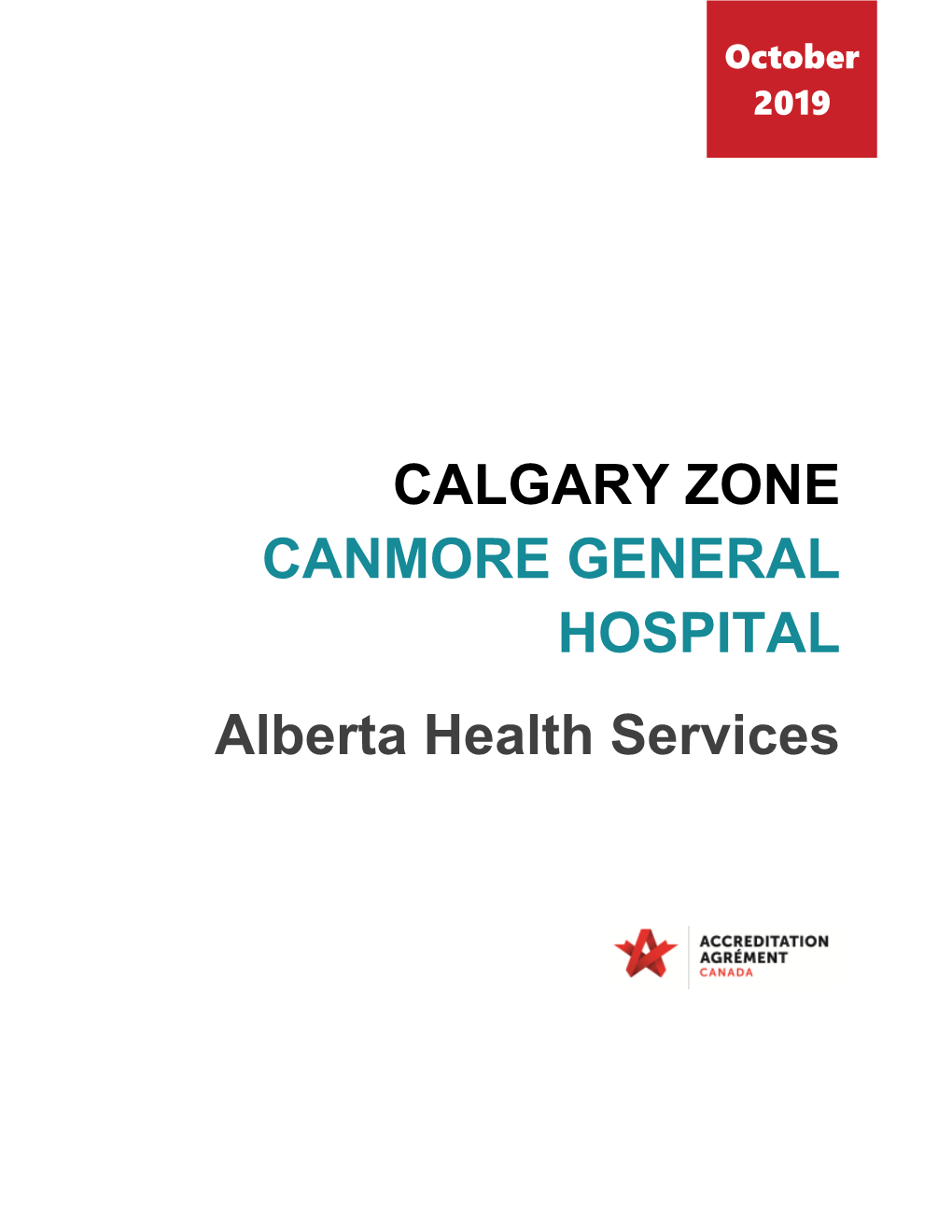 Fall 2019 Survey Results Report Canmore