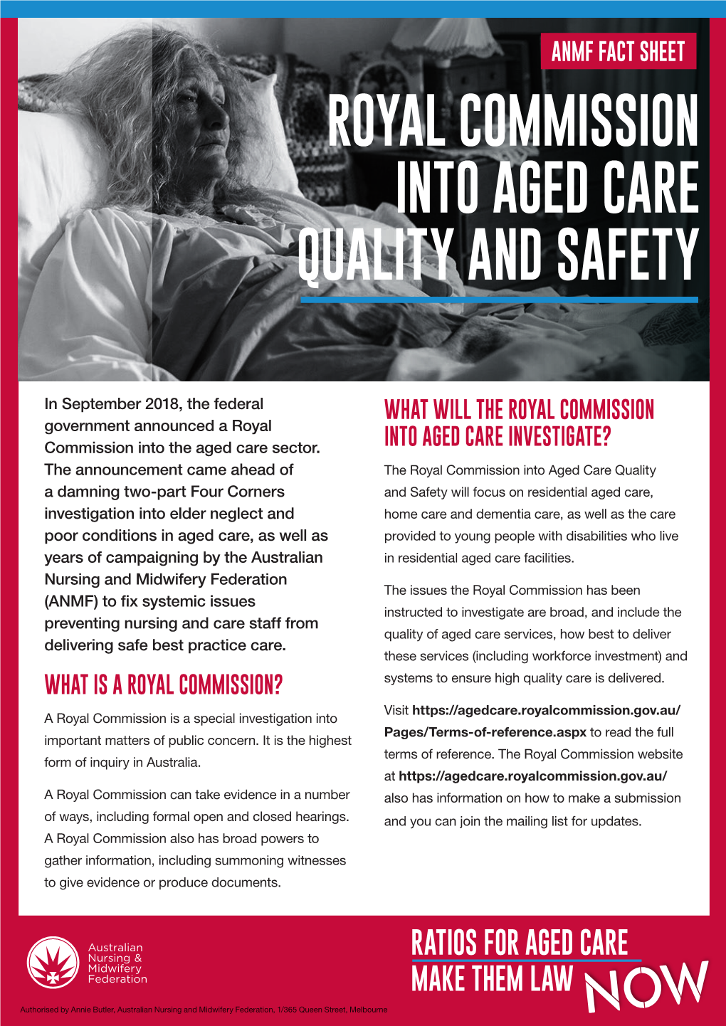 Royal Commission Into Aged Care Quality and Safety