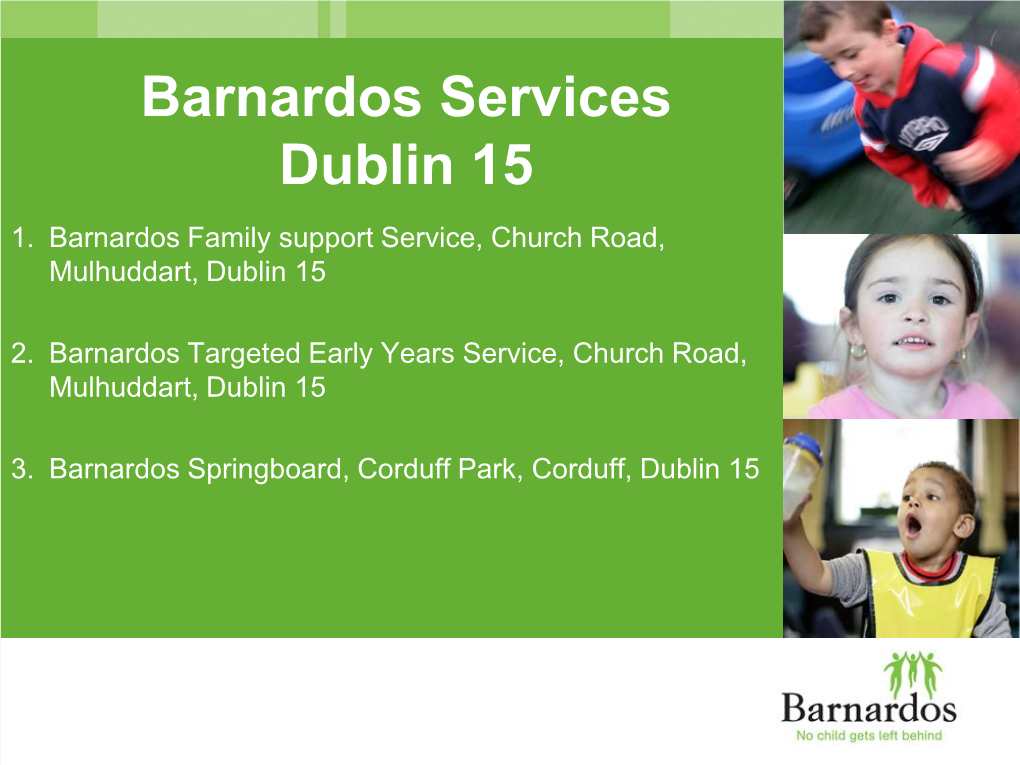 Barnardos Services Dublin 15