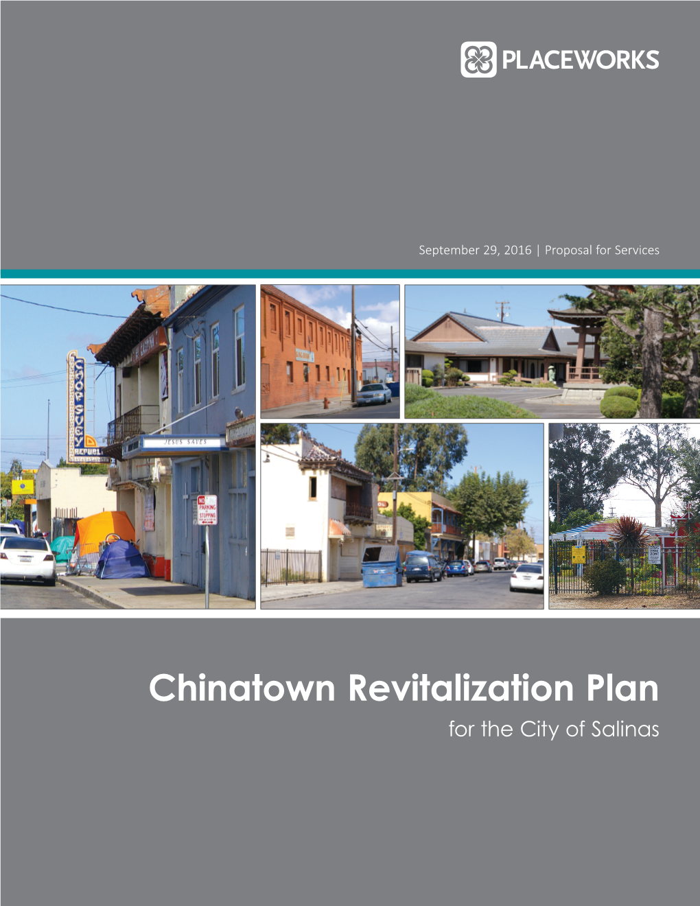 Chinatown Revitalization Plan for the City of Salinas