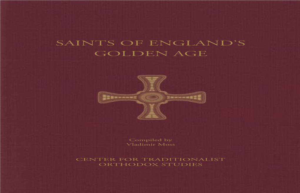 Sample PDF of “Saints of England's Golden Age”