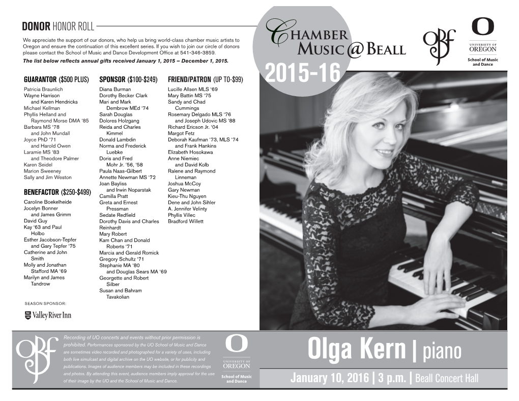 Olga Kern| Piano