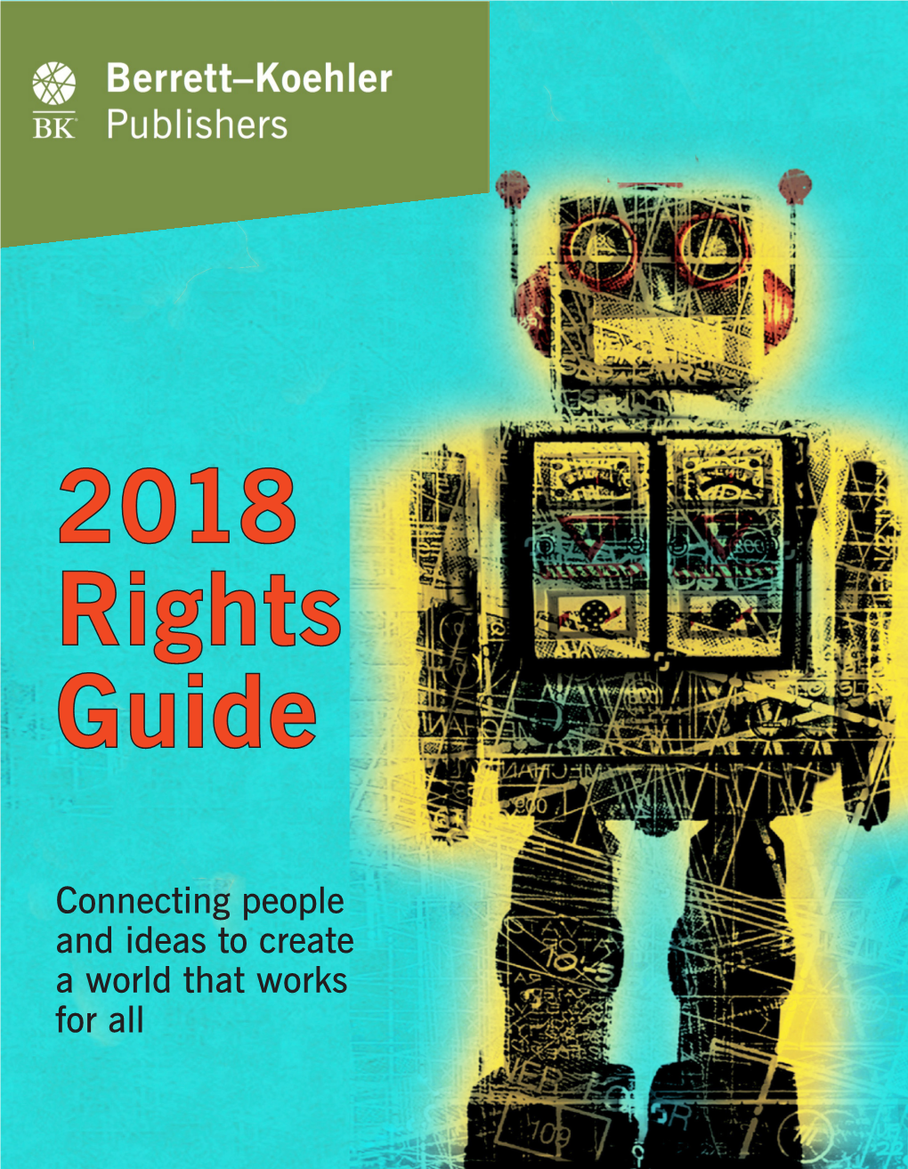 Berrett-Koehler 2018 Rights Guide