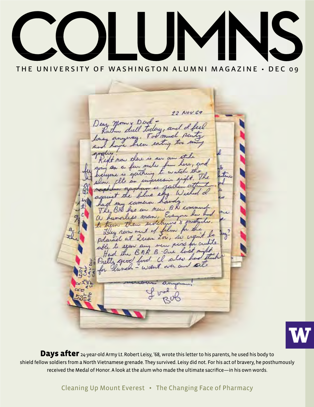 The University of Washington Alumni Magazine • Dec 09