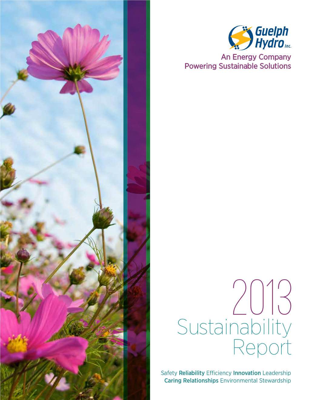 Guelph Hydro 2013 Sustainability Report
