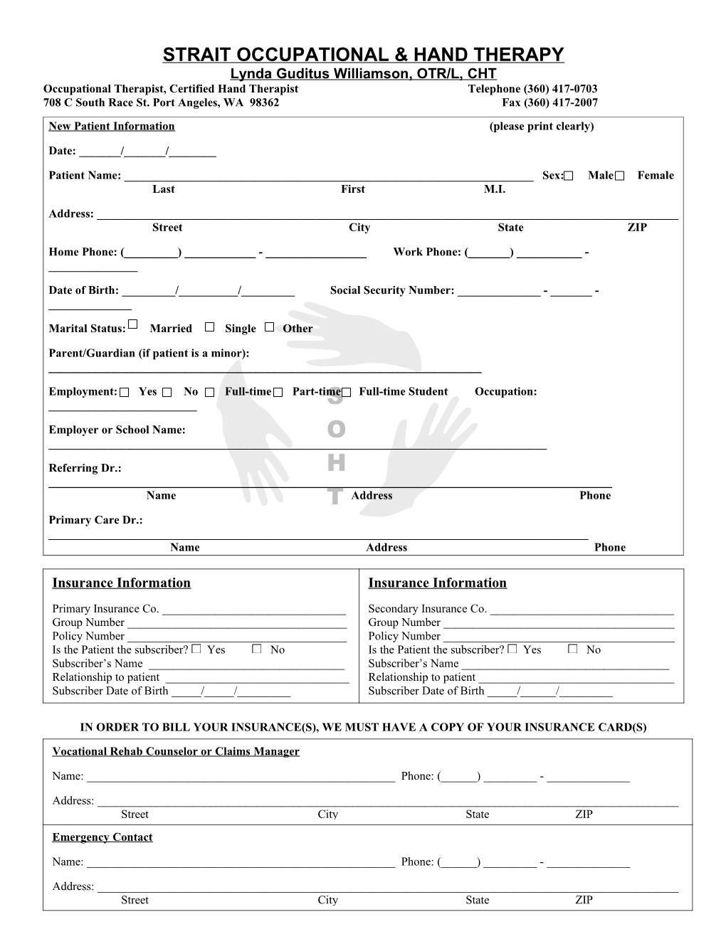 Strait Occupational & Hand Therapy