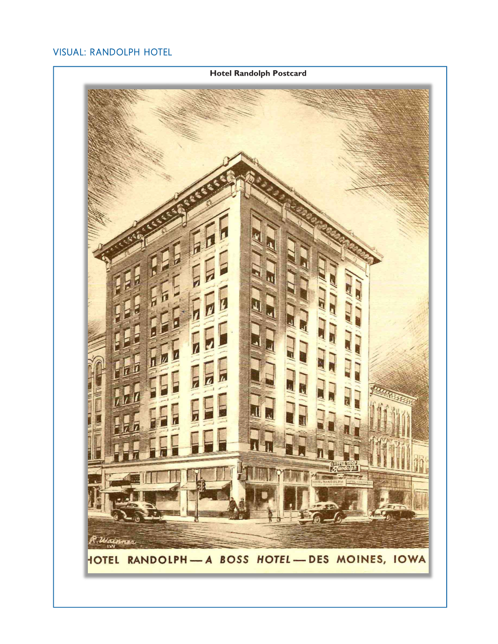 Visual: Randolph Hotel