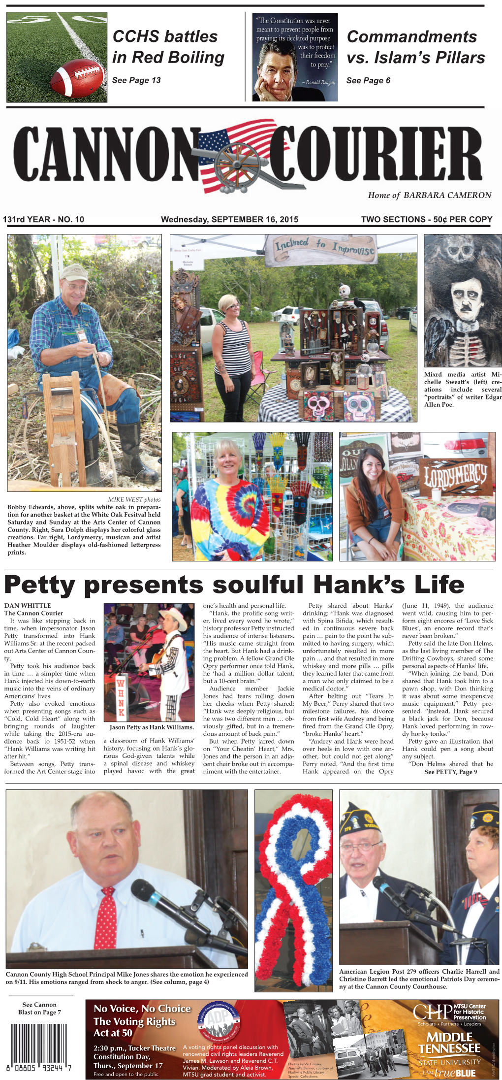 Petty Presents Soulful Hank's Life