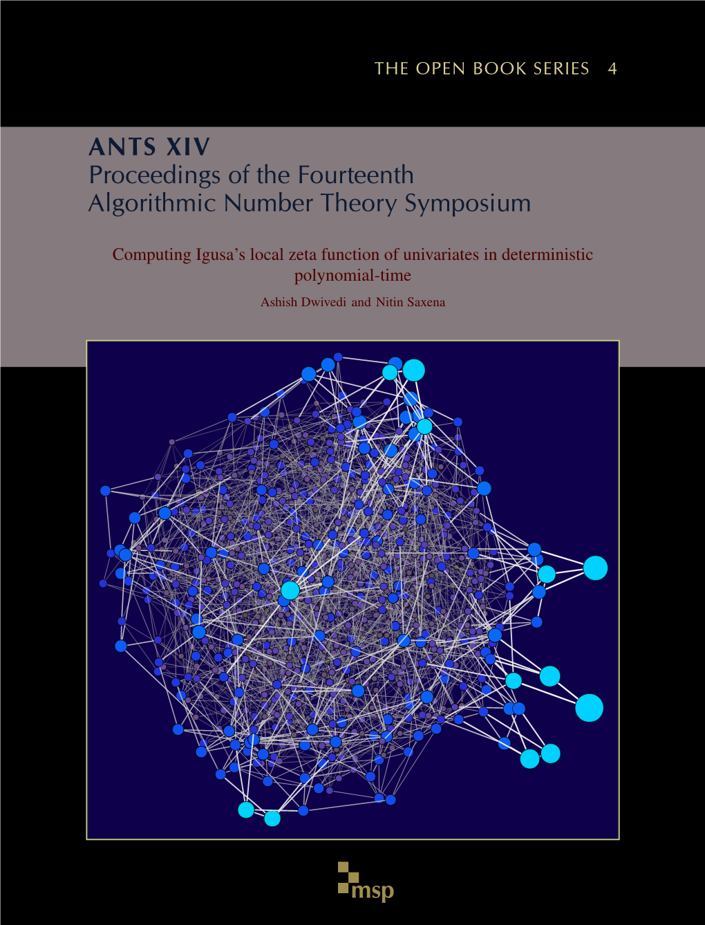 Computing Igusa's Local Zeta Function of Univariates in Deterministic