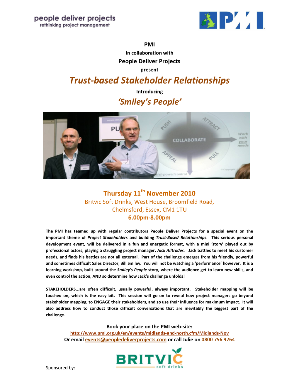 Trust-Based Stakeholder Relationships Introducing ‘Smiley’S People’