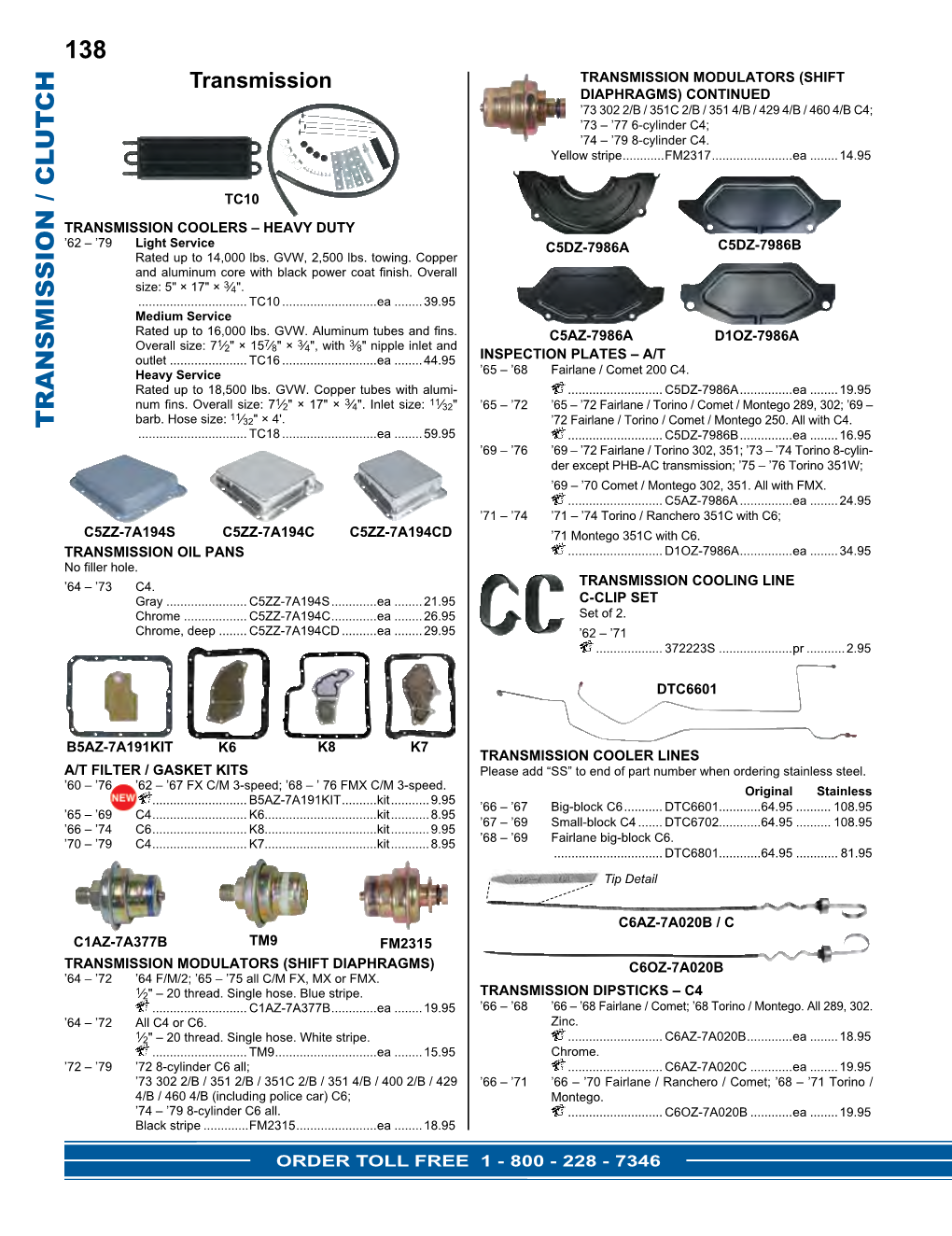 138 Transmission / Cl Ut Ch