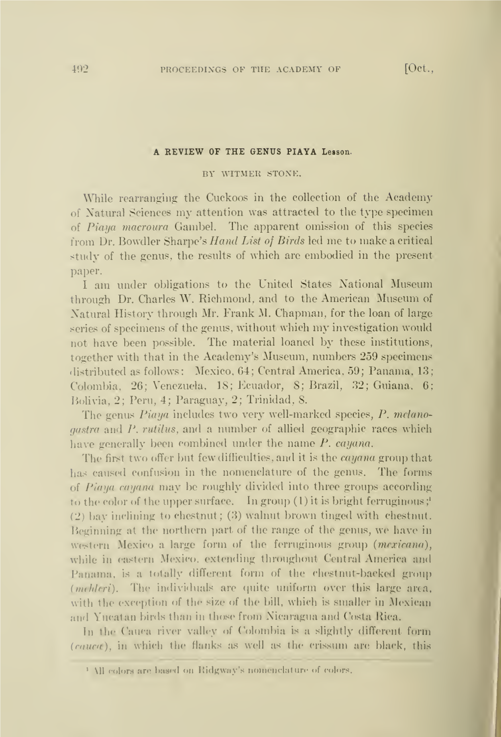 Proceedings of the Academy of Natural Sciences of Philadelphia