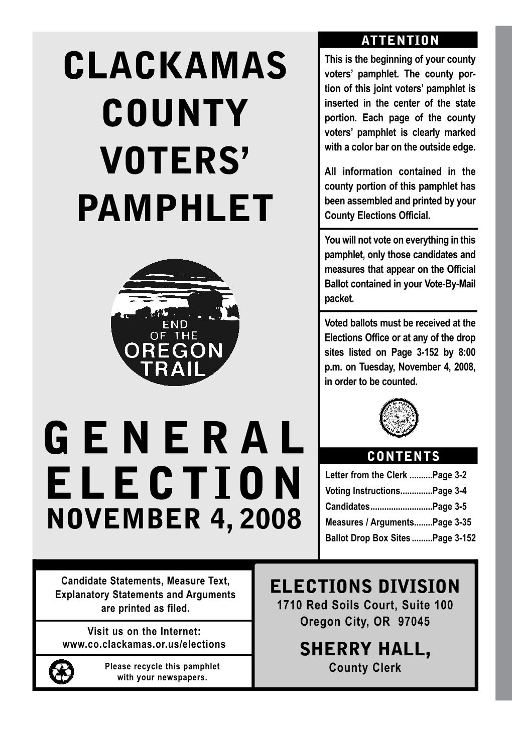 Voters' Pamphlet