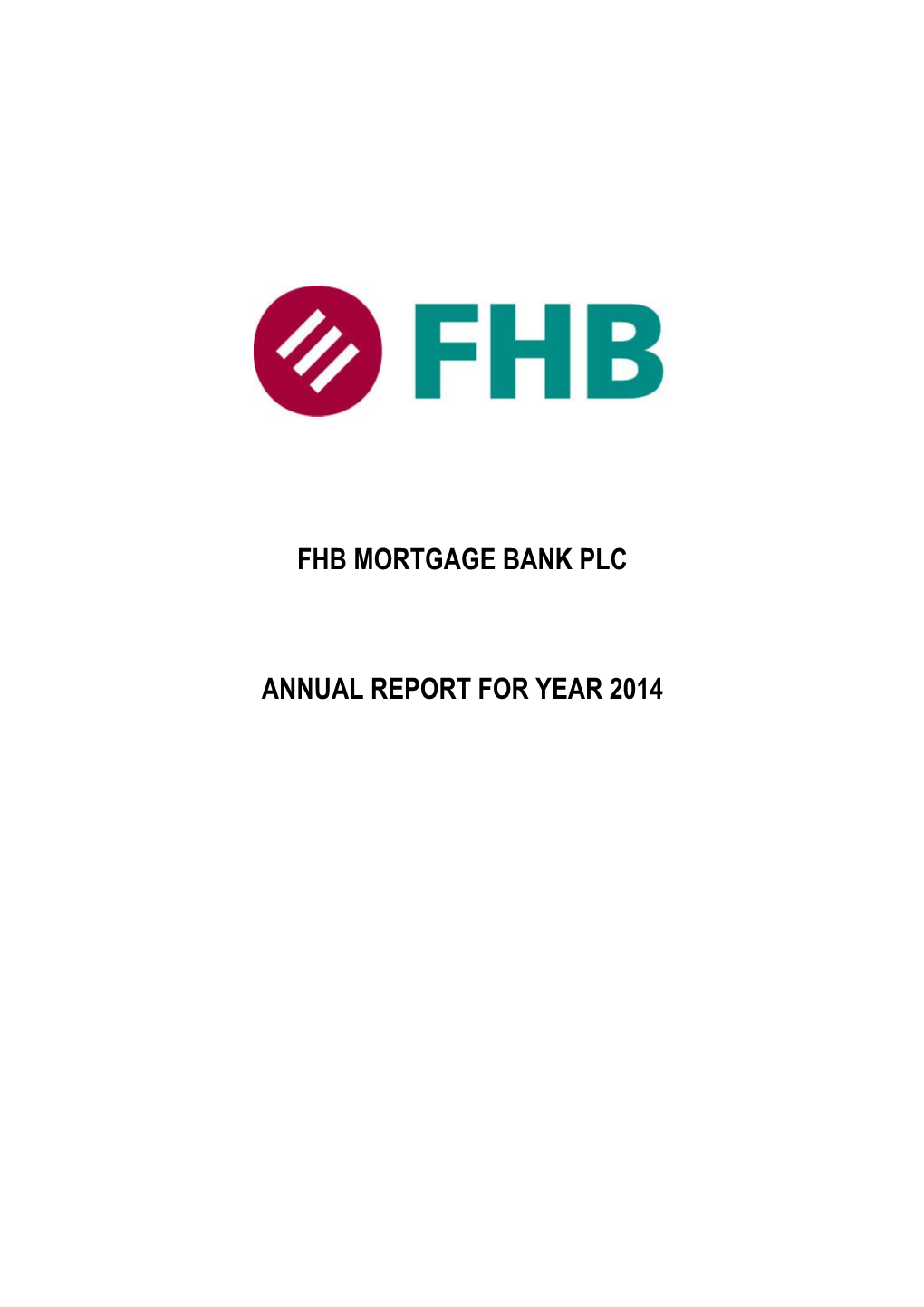 Fhb Mortgage Bank Plc Annual Report For