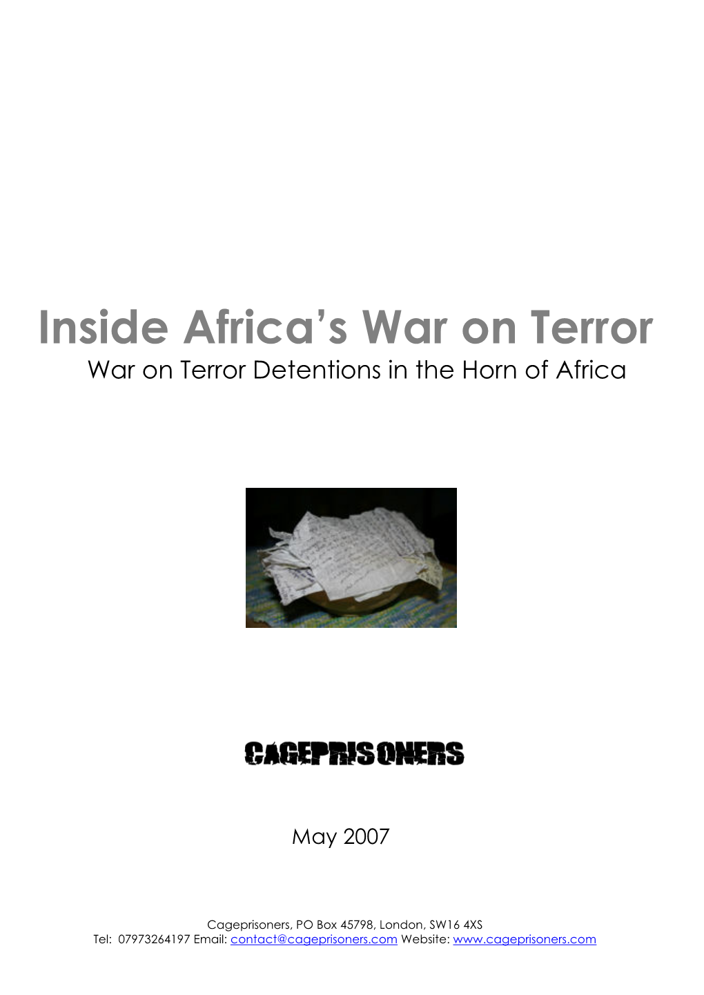 Inside Africa's War on Terror