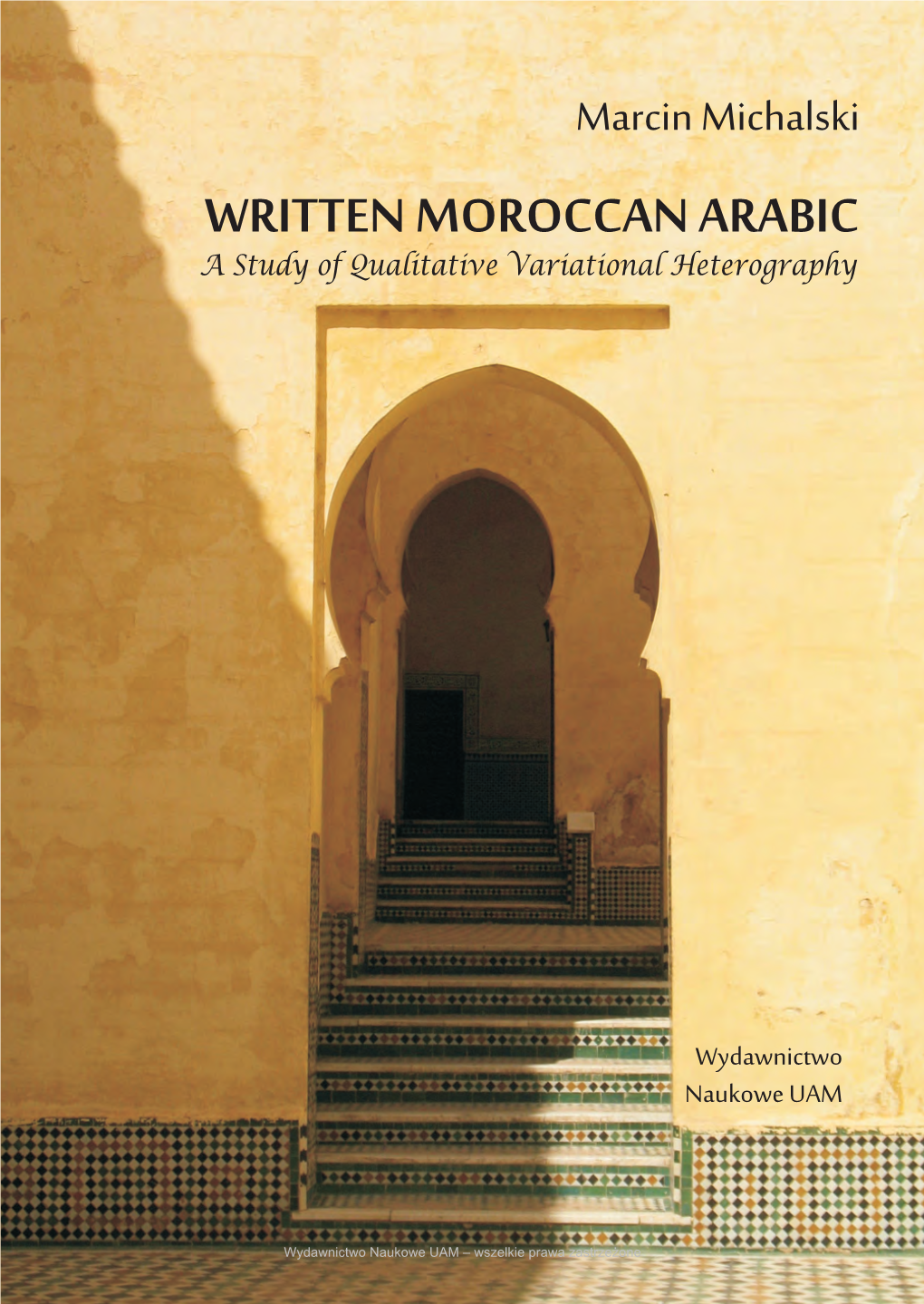 Written Moroccan Arabic
