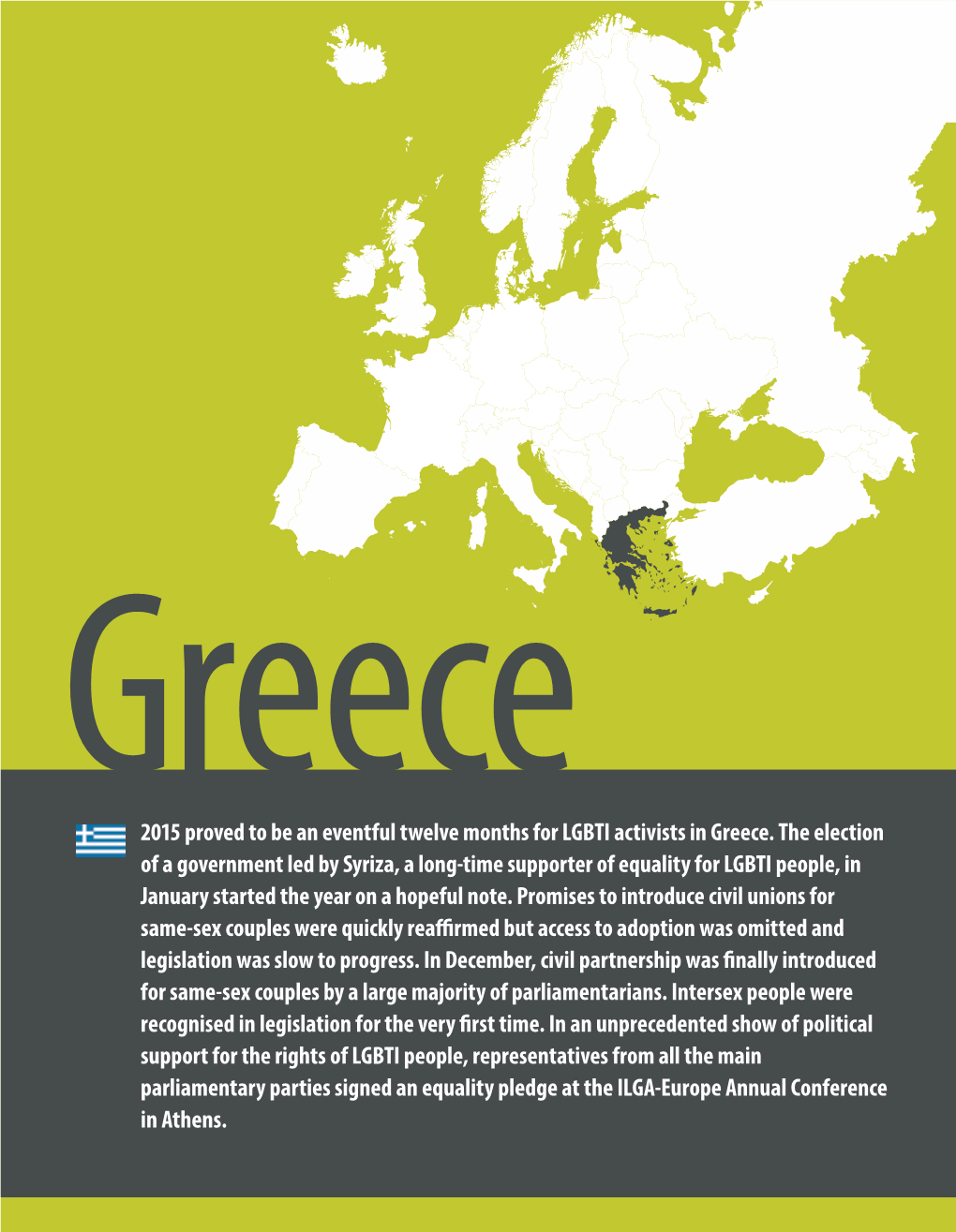 2015 Proved to Be an Eventful Twelve Months for LGBTI Activists in Greece