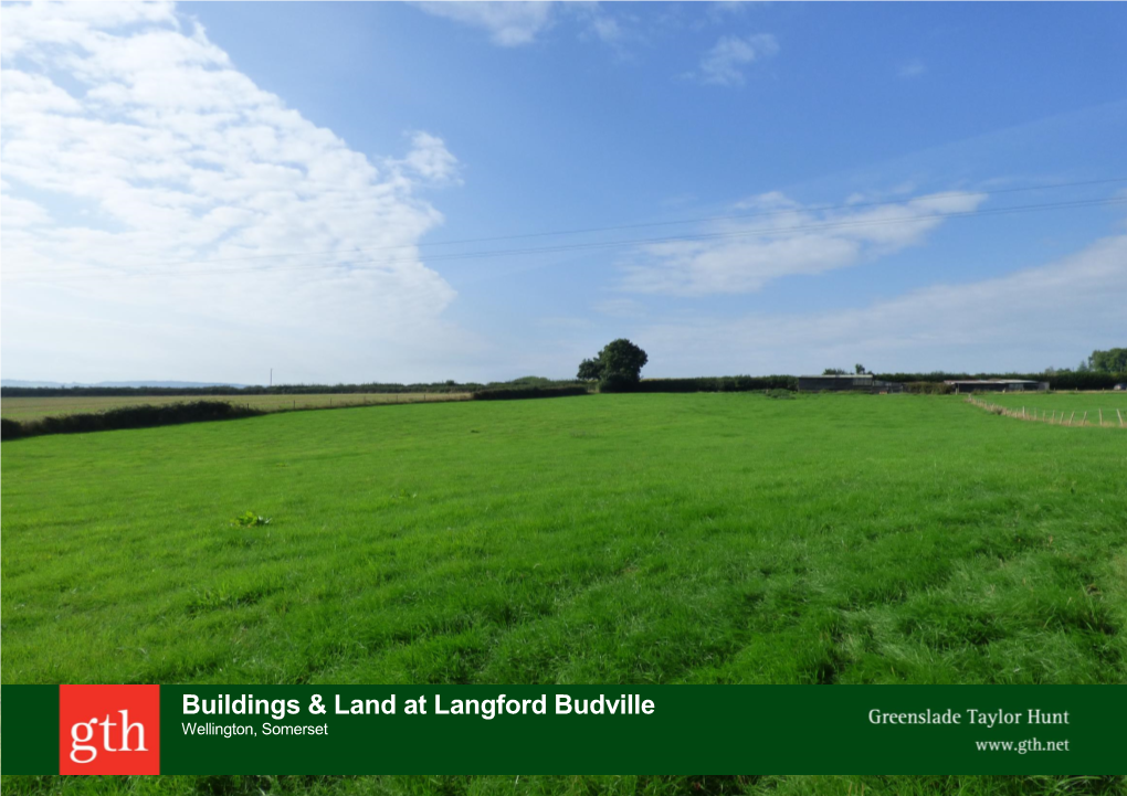Buildings & Land at Langford Budville