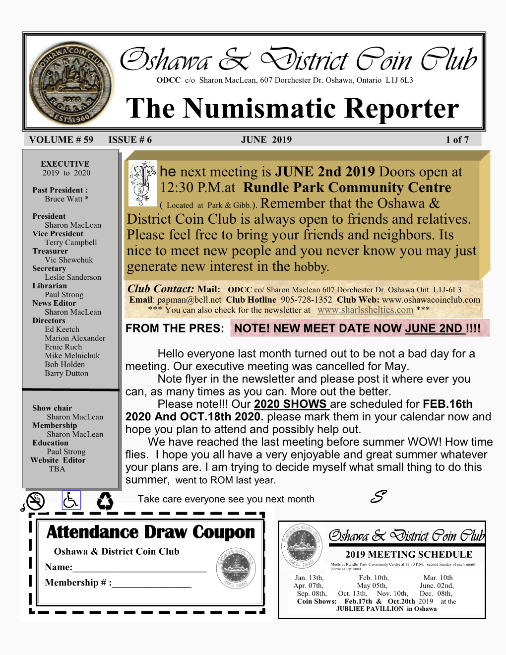 The Numismatic Reporter