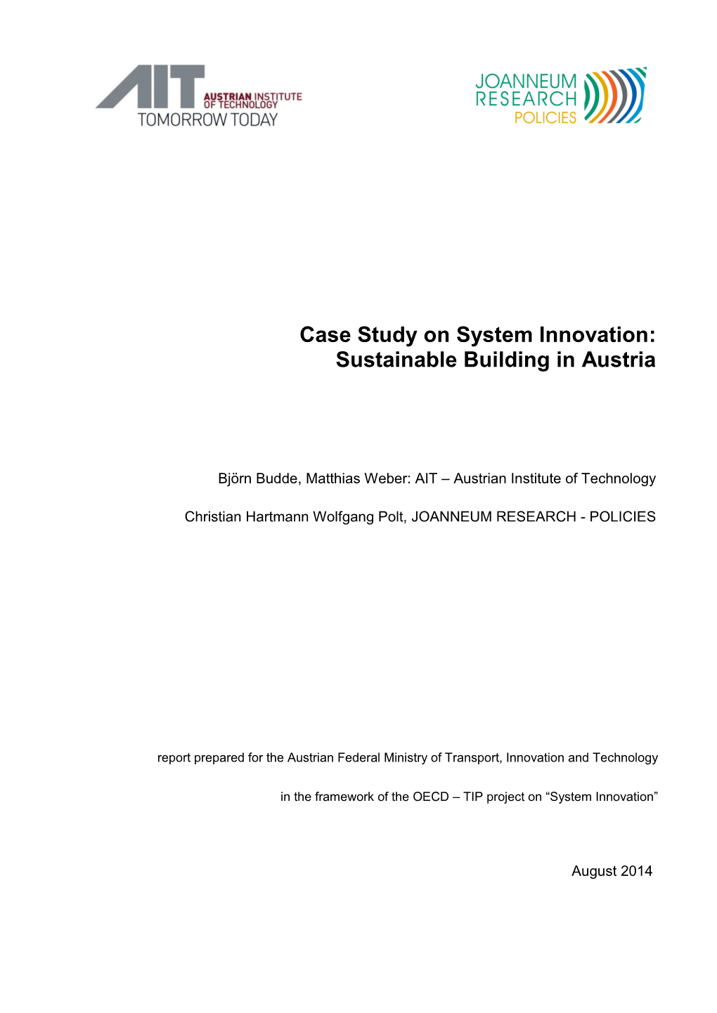 Sustainable Building in Austria