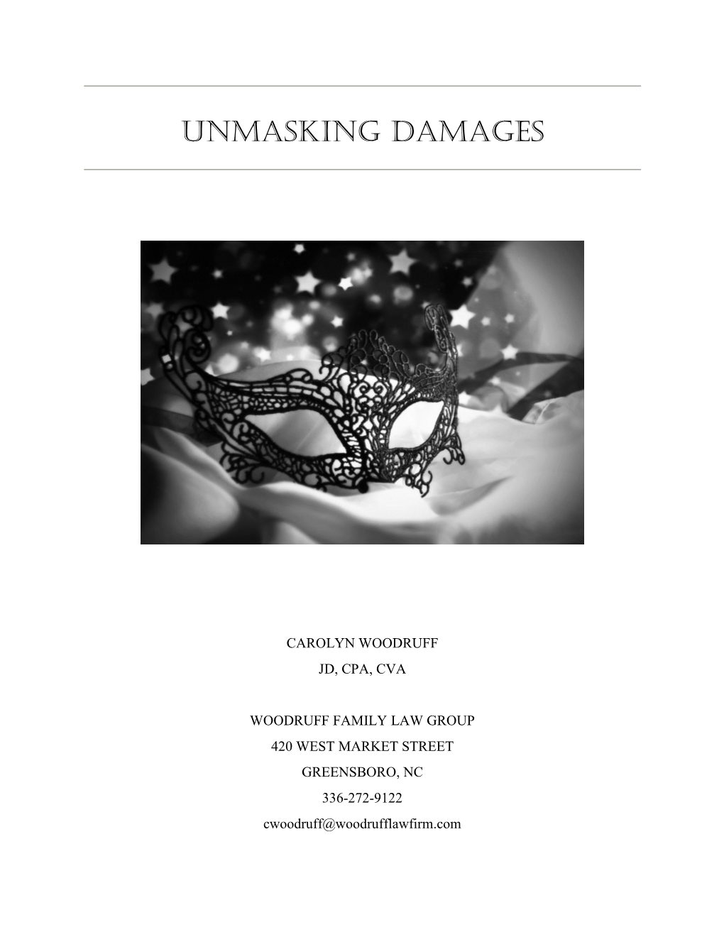 Unmasking Damages