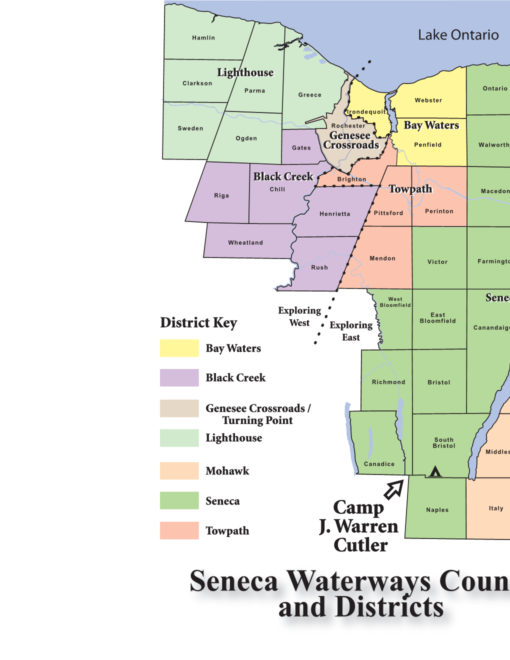 Seneca Waterways Council and Districts Seneca Waterways