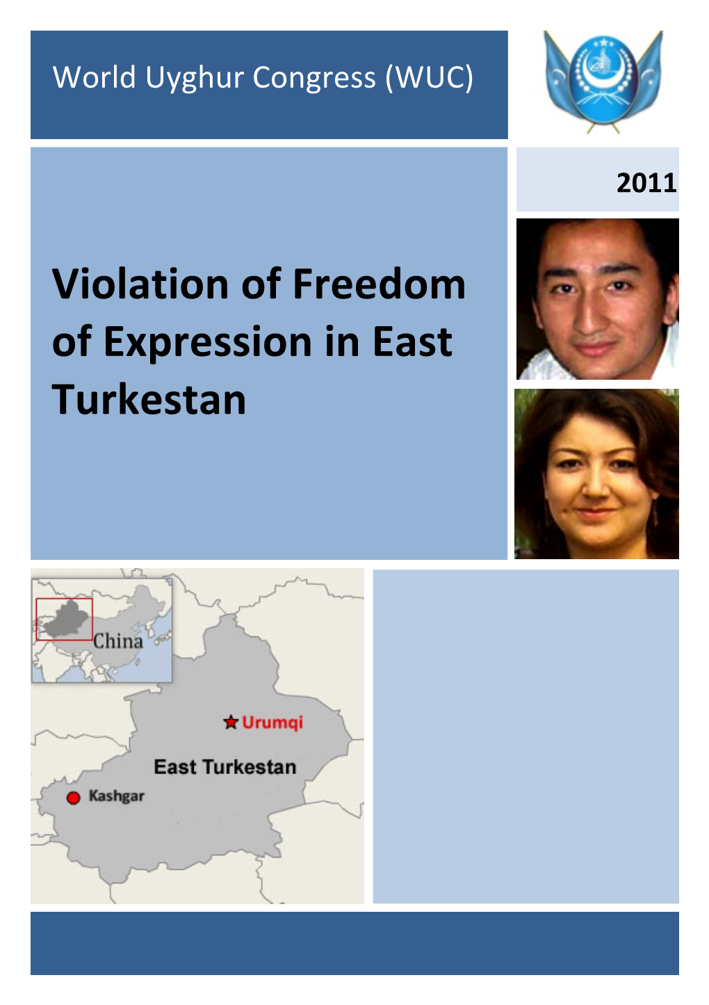 2011-11-14 FINAL Booklet Freedom of Expression East Turkestan