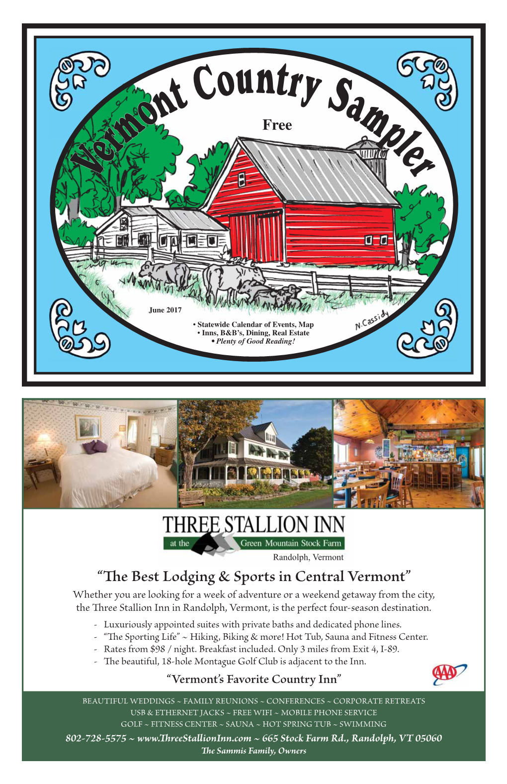 “The Best Lodging & Sports in Central Vermont”