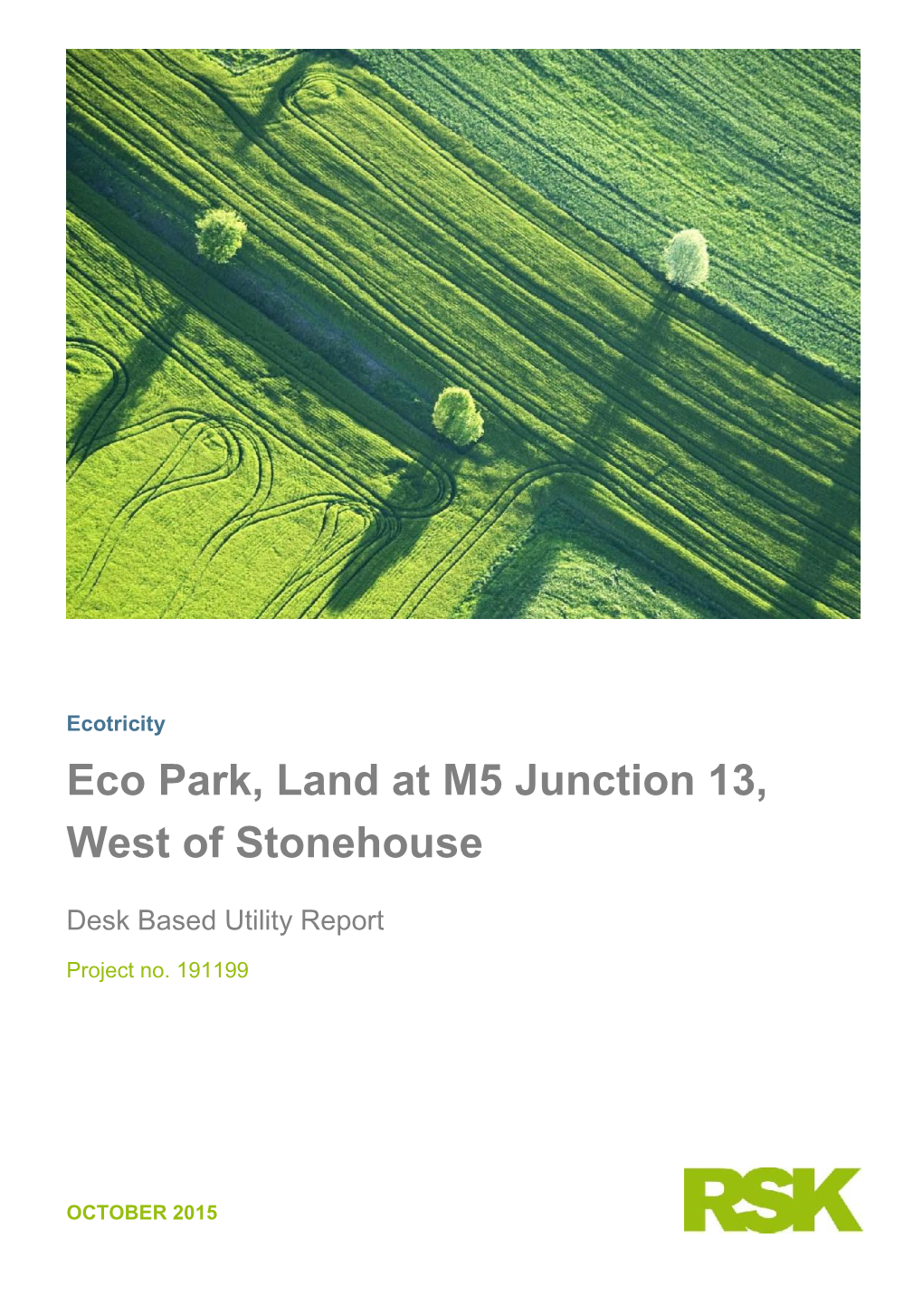 Eco Park, Land at M5 Junction 13, West of Stonehouse