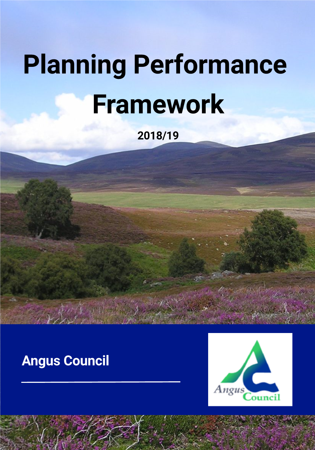 Planning Performance Framework 2018/19