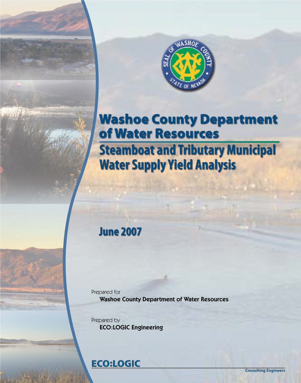 Washoe County Department of Water Resources ECO:LOGIC Engineering