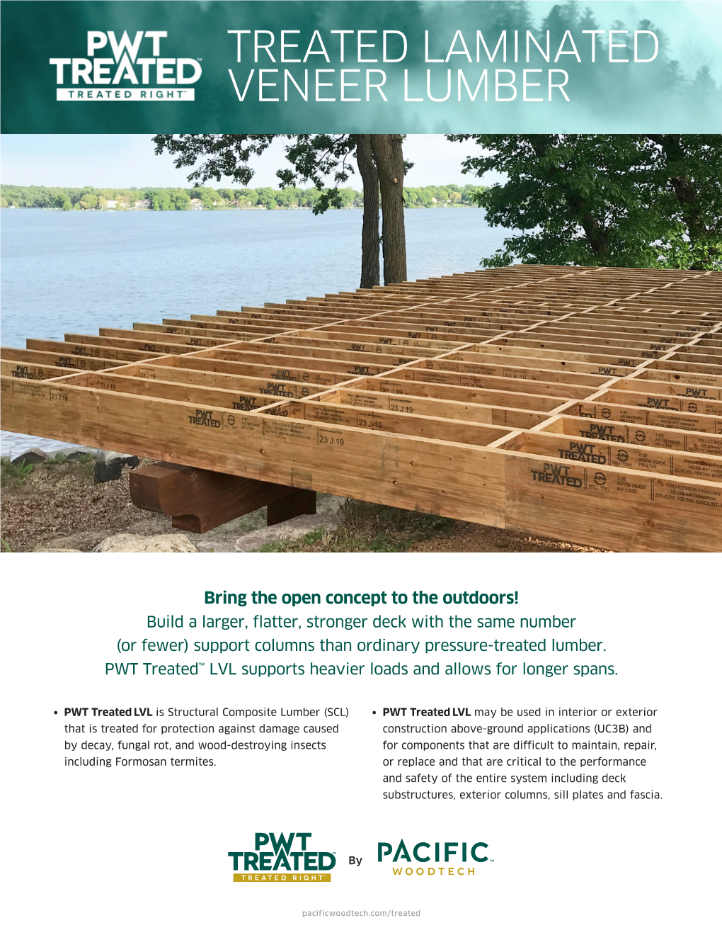 Treated Laminated Veneer Lumber