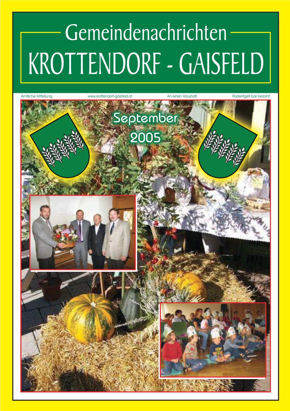 Gemeinde Krottendorf-Gaisfeld Gestorben Am 30.7.2005 Mit Bgm