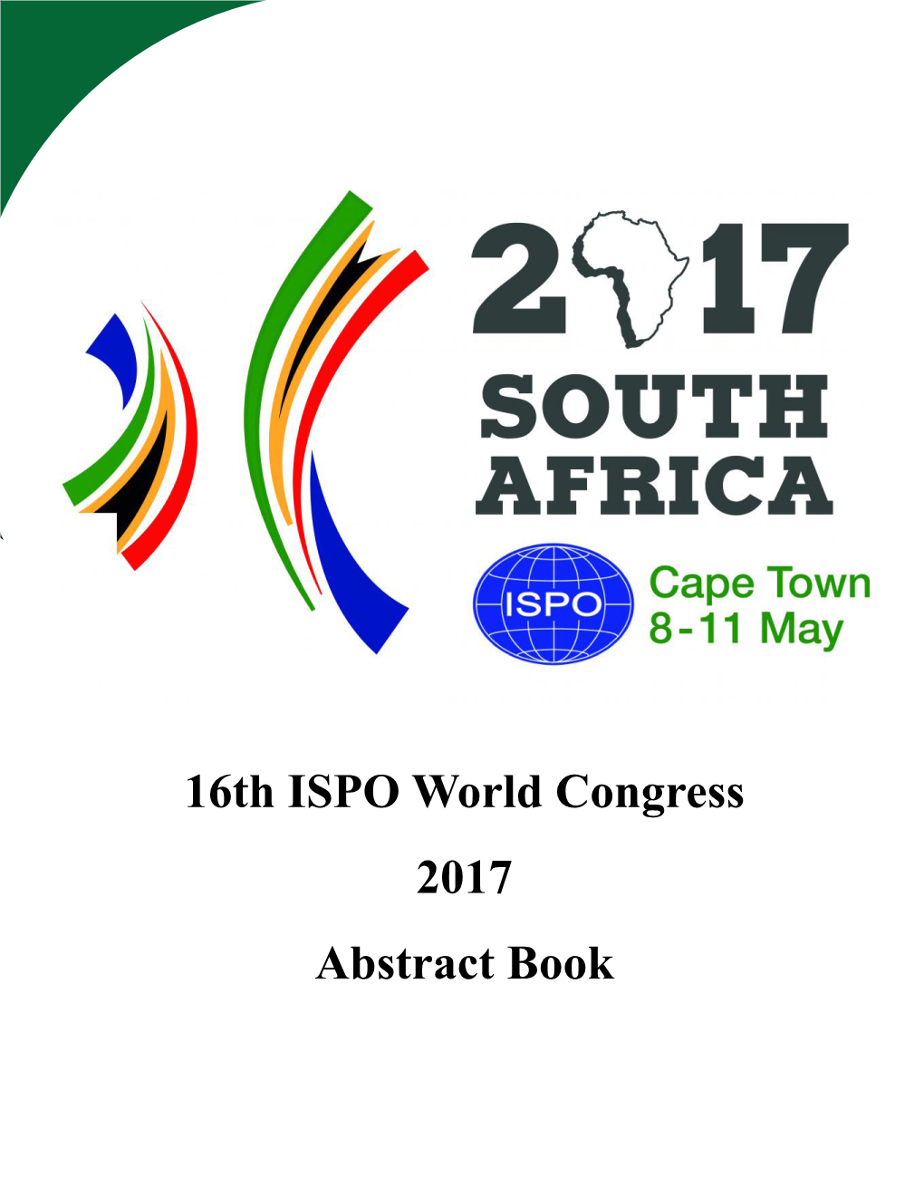 16Th ISPO World Congress 2017 Abstract Book