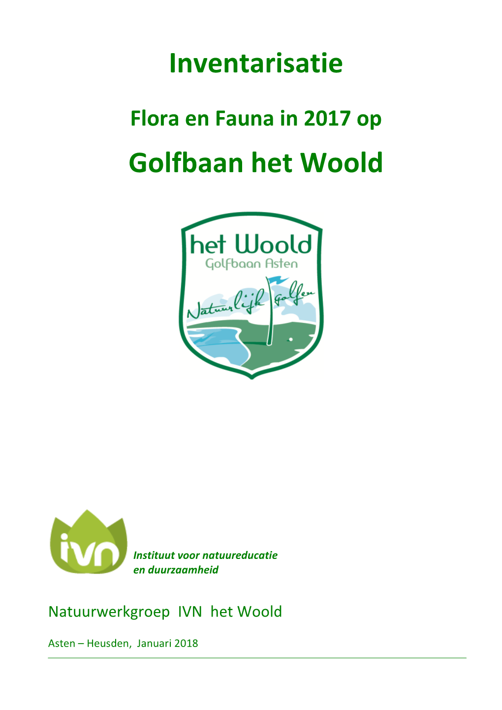 Inventarisatie Golfbaan Het Woold