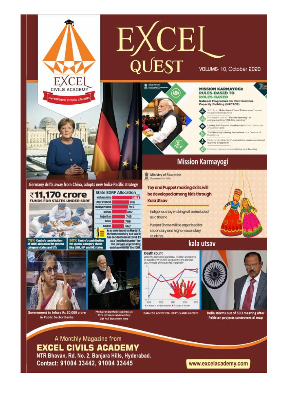 Current Affairs Magazine Excel Quest