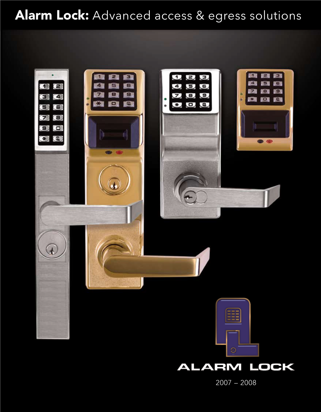 Alarm Lock: Advanced Access & Egress Solutions