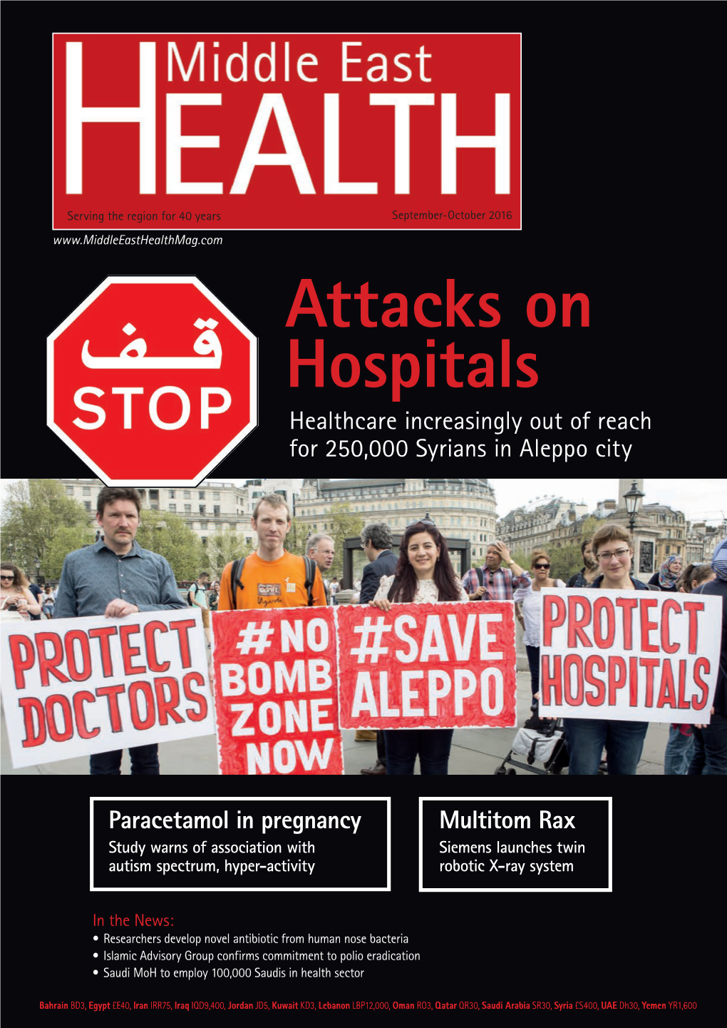 Attacks on Hospitals Healthcare Increasingly out of Reach for 250,000 Syrians in Aleppo City