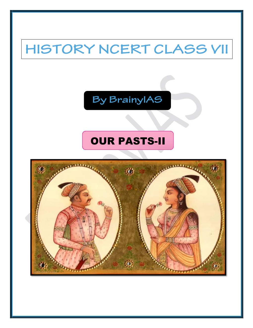 27 Oct Class 7Th History Gist