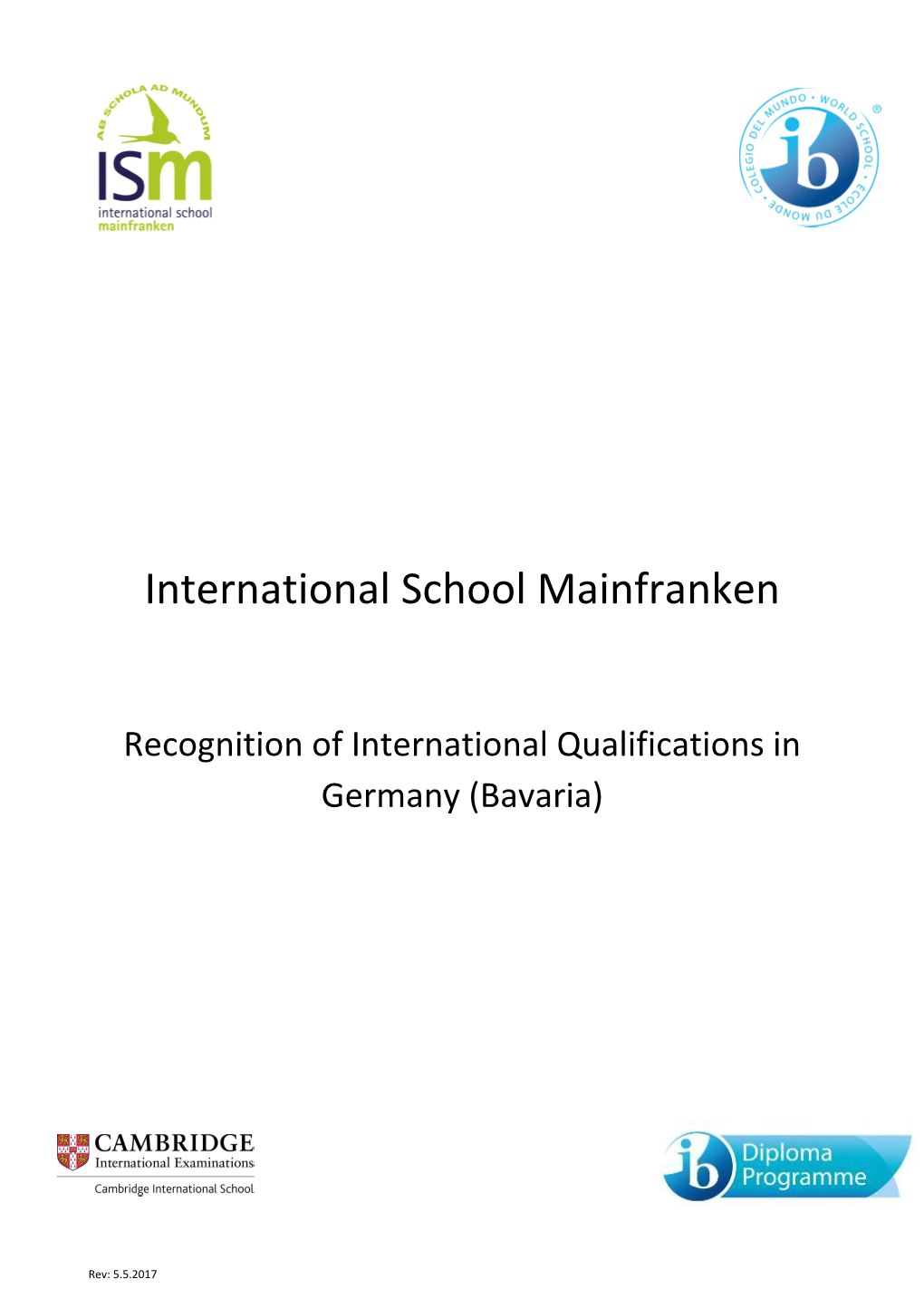 Recognition of International Qualifications in Germany (Bavaria)