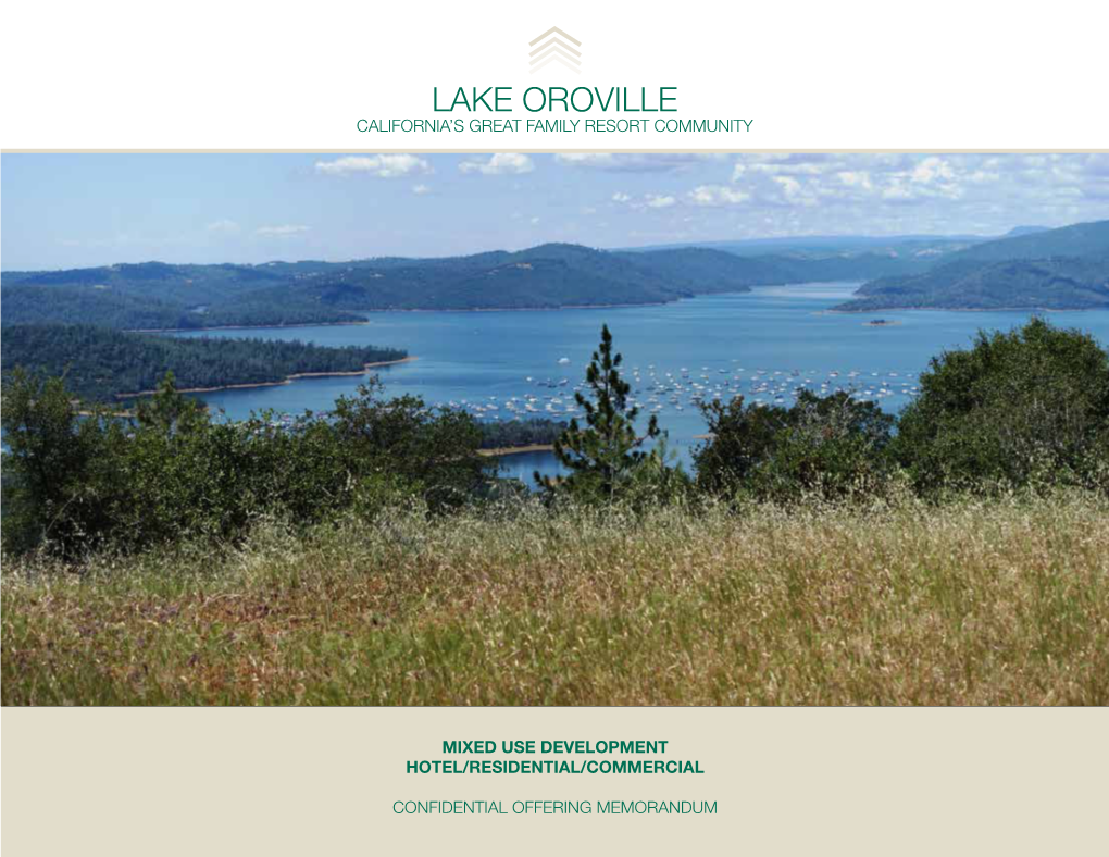 Lake Oroville Resort Community