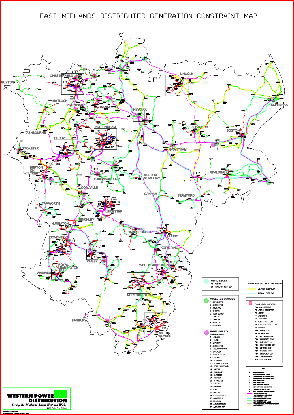 East Midlands Constraint Map-Default